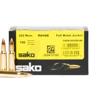 Cart SAKO range 222Rem 50grs fmj