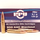 Cart PARTIZAN 300 AAC 125grs FMJ