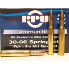 Cart PARTIZAN 30-06 150grs SPECIAL GARAND FMJ