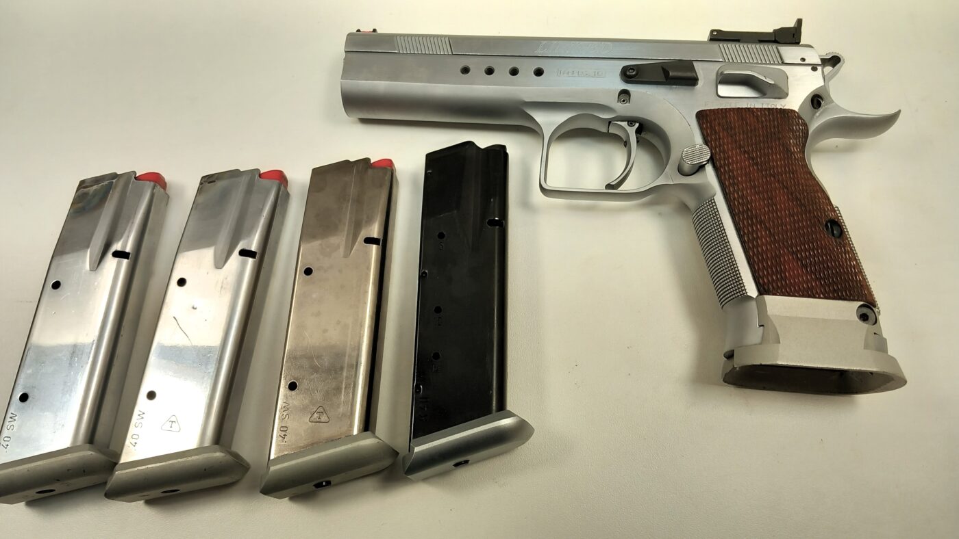 Pist occ TANFOGLIO  Limited Custom HC cal 40s&w