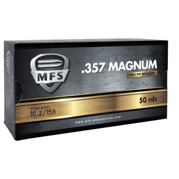 Cart MFS 357mag 158grs FMJ