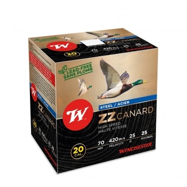 Cart WINCHESTER zz canard 20/70 n°5 acier