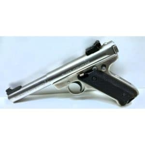 Pistolet RUGER MK2 inox cal 22LR occasion