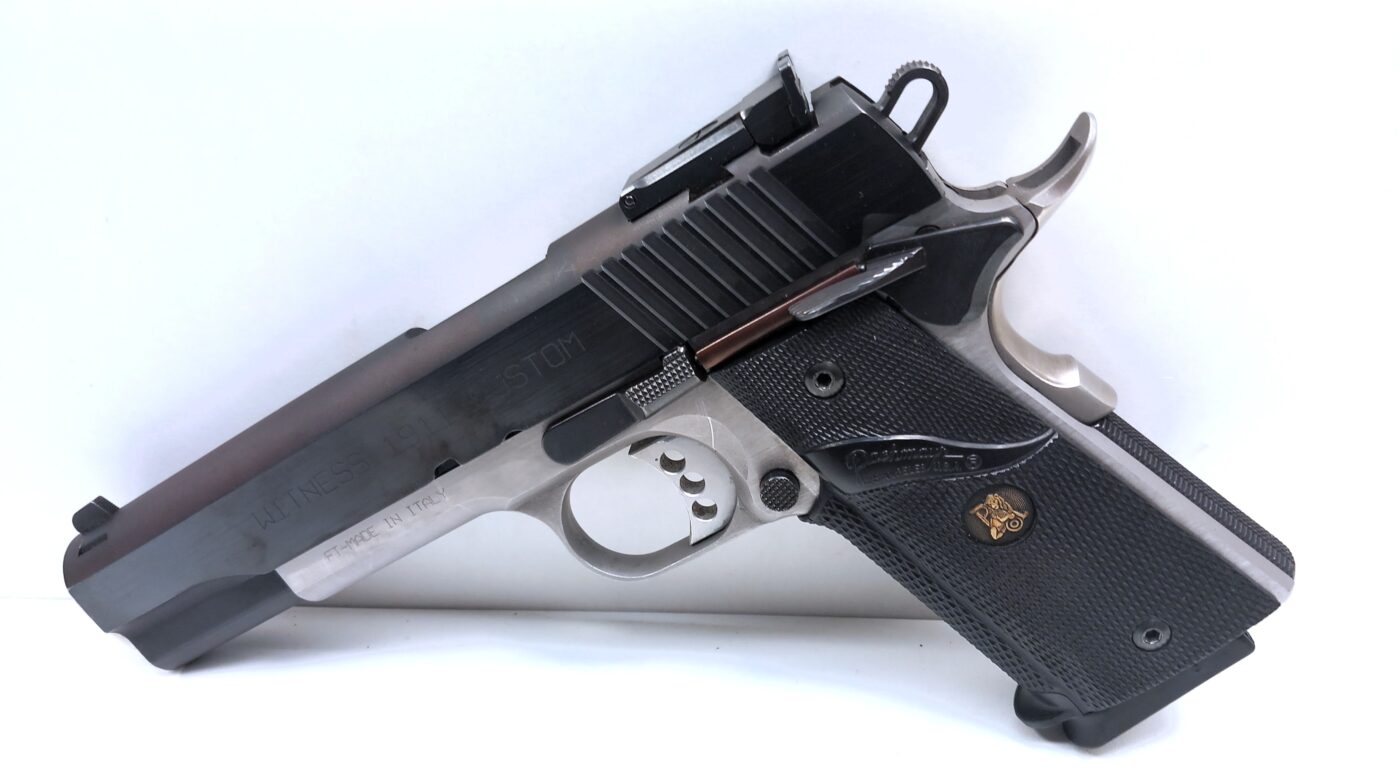 Pistolet TANFOGLIO 1911 witness custom cal  45acp occasion