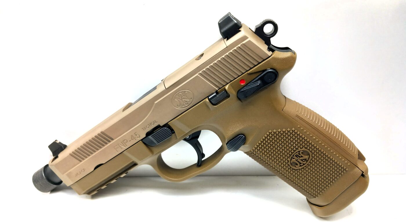 Pistolet FN USA fnp 45 tactical tan cal 45acp occasion