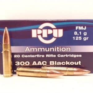 Cart PARTIZAN 300 AAC 125grs hpbt