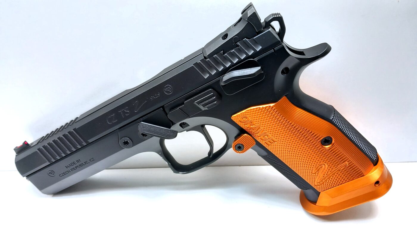Pistolet CZ TS2 orange cal 9 Para occasion