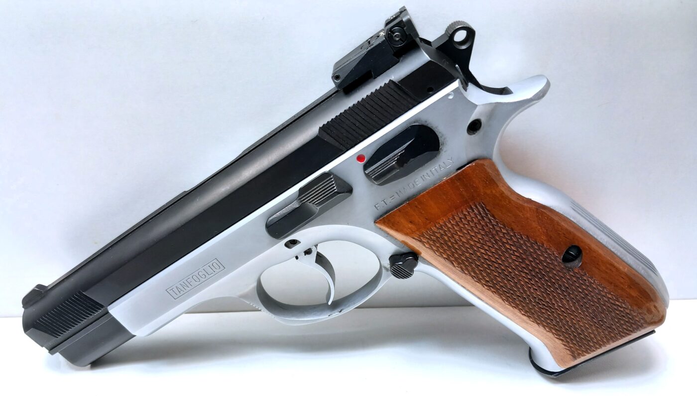 Pistolet TANFOGLIO stock 1 cal 9×19 occasion