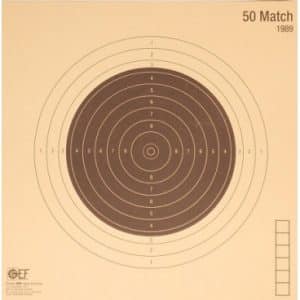 Cibles 50m carabine 20x20
