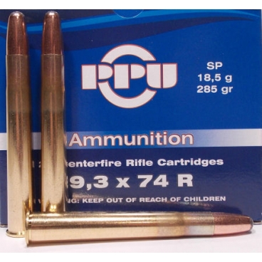 Cart PARTIZAN 9.3x74R 18.5gr