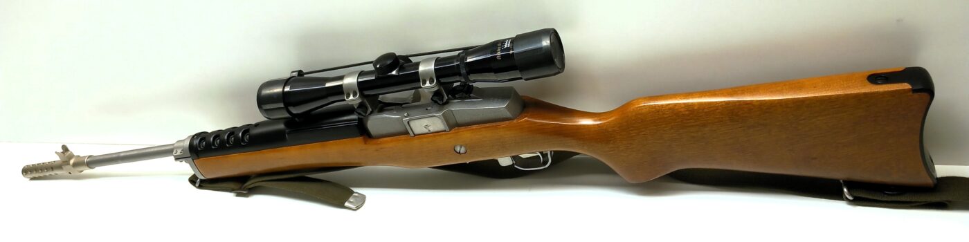 Carabine ruger mini 14 inox cal 222rem occasion