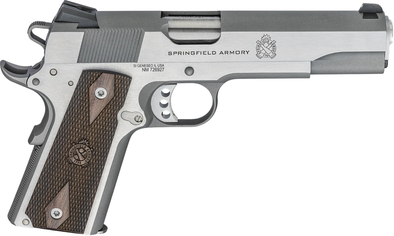 Pistolet SPRINGFIELD 1911 garrison cal 9×19 inox 5&Prime;