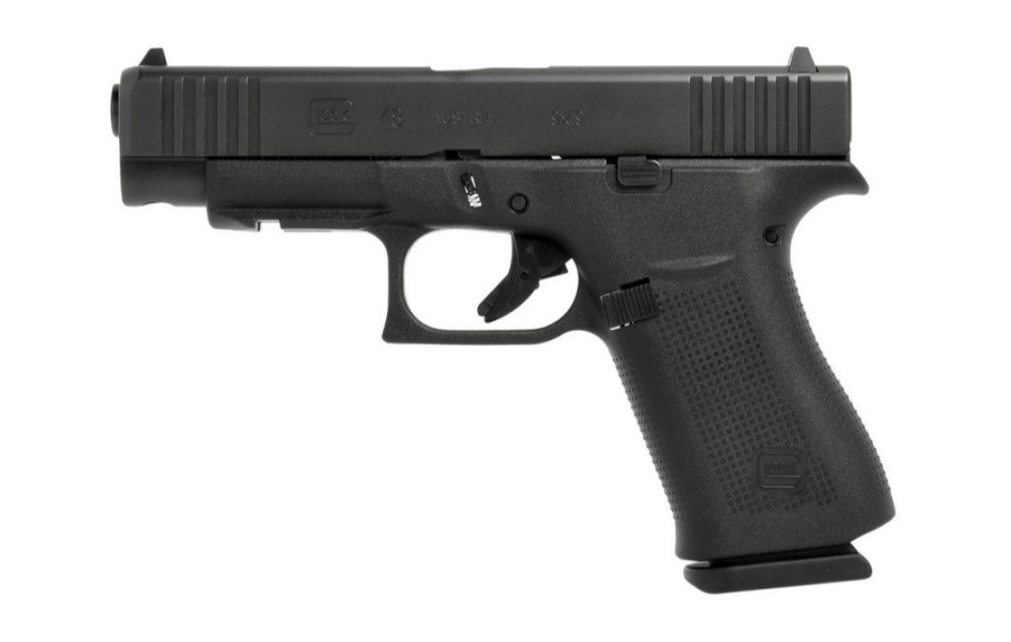 Pistolet glock 48 noir rail cal 9×19