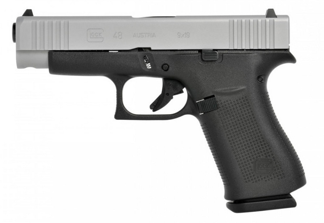 Pistolet glock 48 silver cal 9×19
