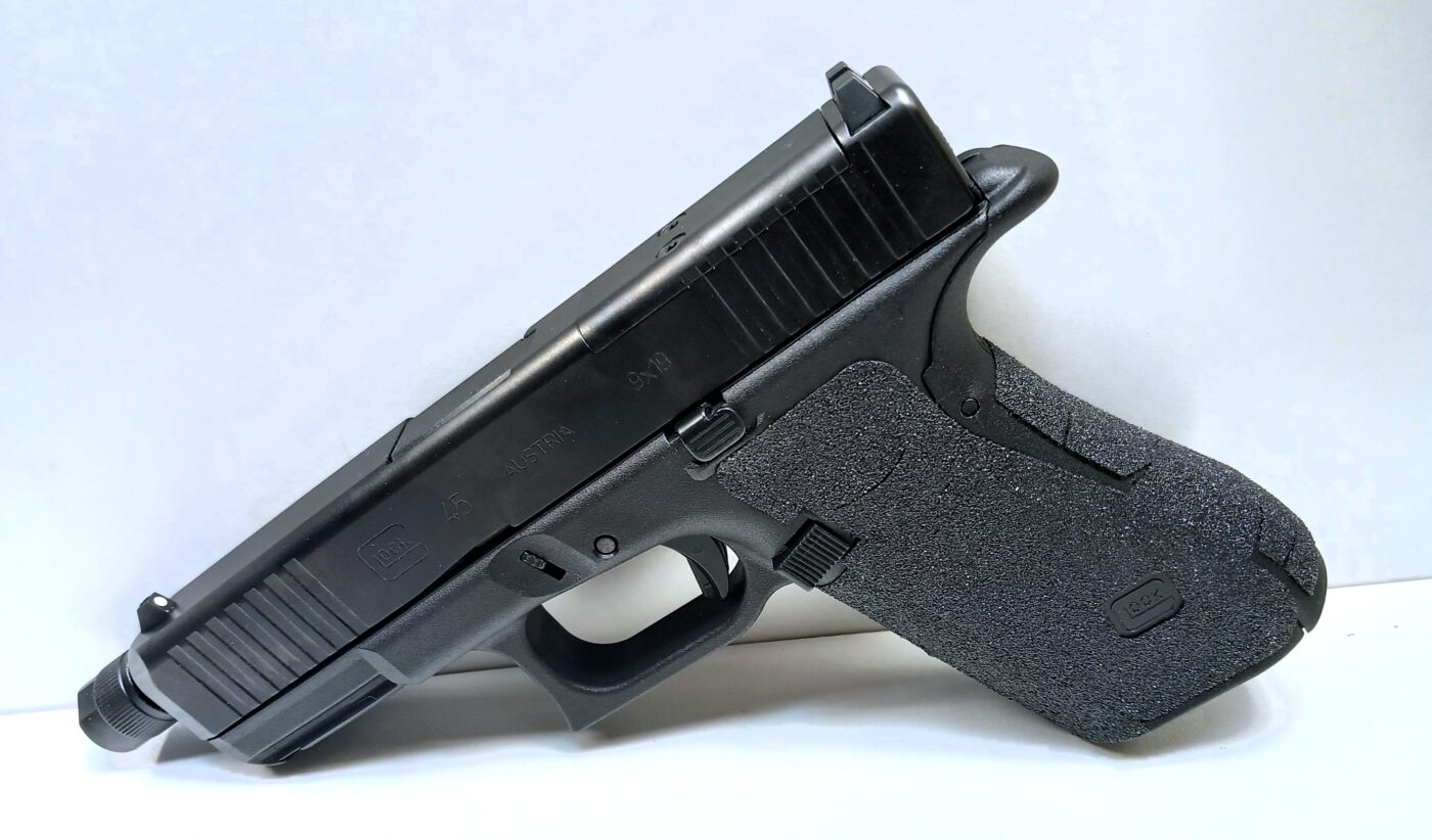 Pistolet GLOCK 17 gen 5 mos fileté calibre 9×19 état neuf